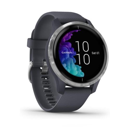 Garmin Venu Silver with Granite Blue Band verkaufen