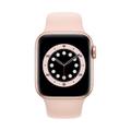 Apple WATCH Series 6 40mm GPS+Cellular Aluminiumgehäuse Gold Sportarmband Sandrosa