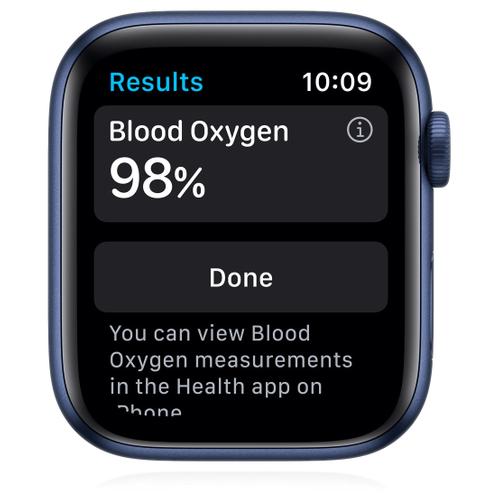 Apple Apple WATCH Series 6 40mm GPS Aluminiumgehäuse Blau Sportloop Cream