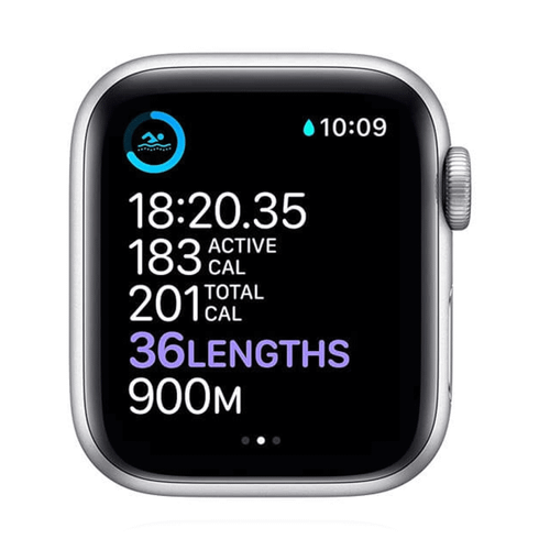 Apple Apple WATCH Series 6 40mm GPS Aluminiumgehäuse Blau Geflochtenes Solo Loop Dunkelmarine