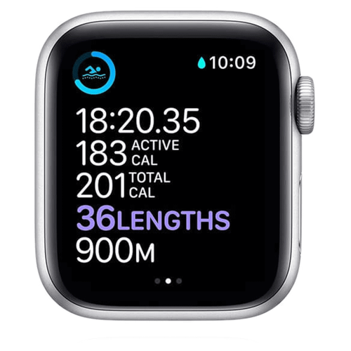 Apple Apple WATCH Series 6 40mm GPS Aluminiumgehäuse Blau Geflochtenes Solo Loop Dunkelmarine