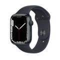 Apple WATCH Series 7 45mm GPS+Cellular Edelstahlgehäuse Graphit Sportarmband Abyssblau