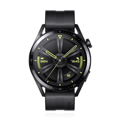 Huawei Huawei Watch GT 3 Graphite Black 46mm mit Silikonarmband