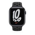 Apple WATCH Nike Series 7 45mm GPS+Cellular Aluminiumgehäuse Mitternacht Sportarmband Anthrazit Schwarz