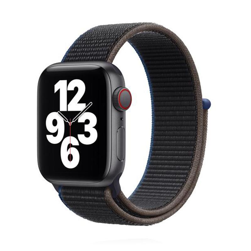 Apple WATCH Series 6 40mm Cellular Aluminiumgehäuse Silber Sportloop Charcoal