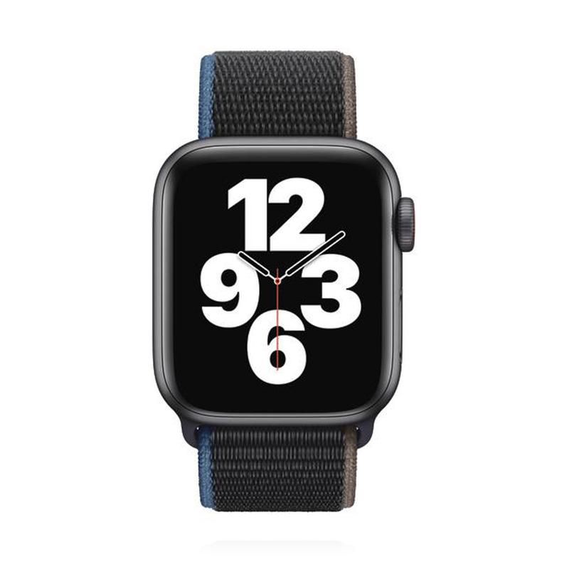Apple WATCH Series 6 40mm Cellular Aluminiumgehäuse Silber Sportloop Charcoal