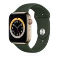 Apple WATCH Series 6 44mm GPS+Cellular Aluminiumgehäuse Gold Sportarmband Zyperngrün