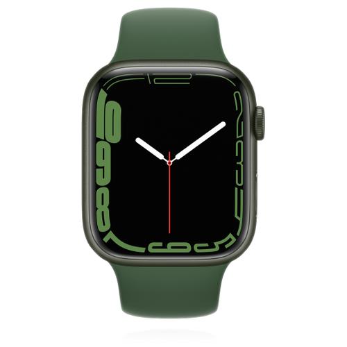 Apple Apple WATCH Series 7 45mm GPS Aluminiumgehäuse Grün Sportarmband Klee