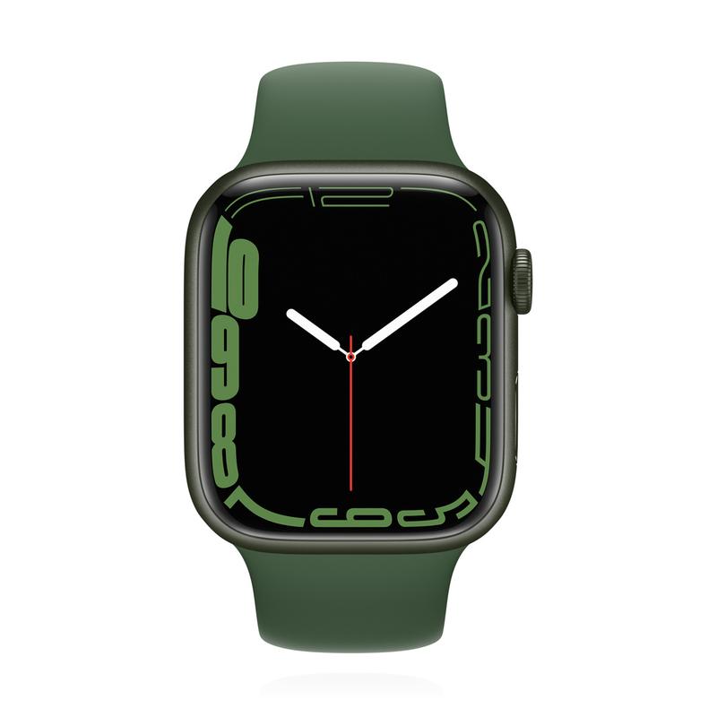 Apple WATCH Series 7 45mm GPS Aluminiumgehäuse Grün Sportarmband Klee