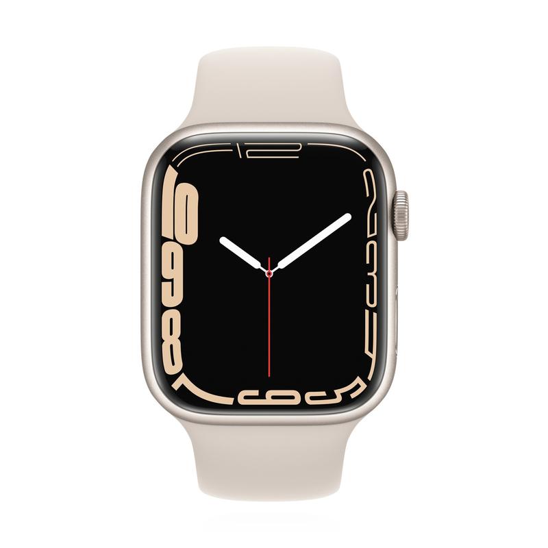 Apple WATCH Series 7 45mm GPS Aluminiumgehäuse Polarstern Sportarmband Polarstern