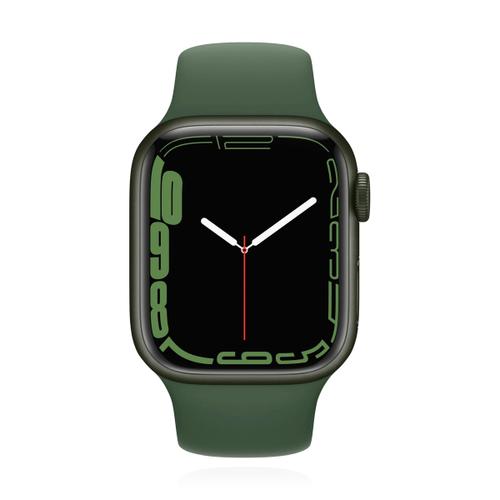 Apple WATCH Series 7 41mm GPS  Aluminiumgehäuse Grün Sportarmband Klee