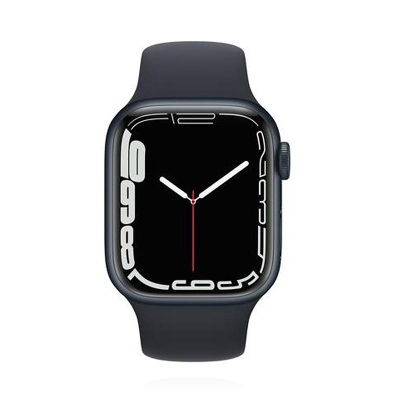 Apple Watch Series 7 41mm GPS Aluminium Mitternacht Sportarmband Mitternacht