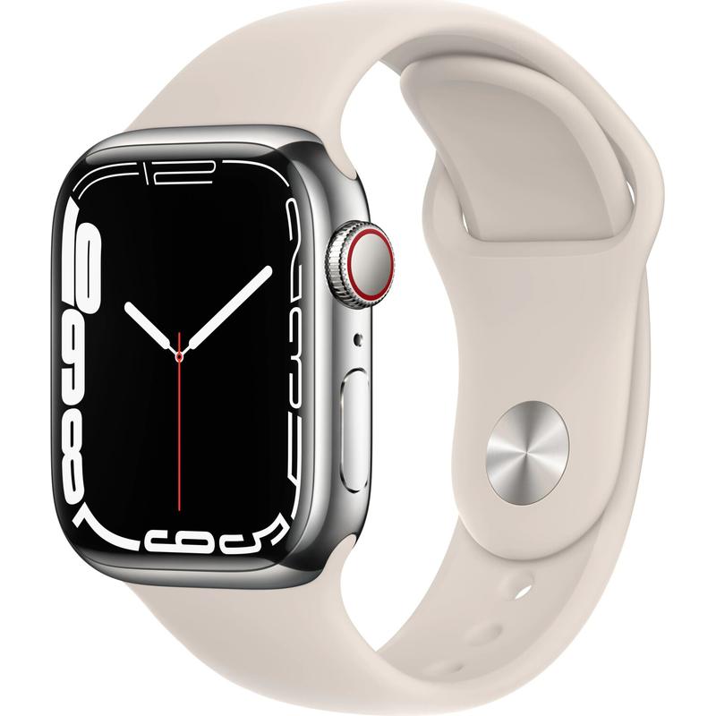 Apple WATCH Series 7 41mm GPS+Cellular Aluminiumgehäuse Polarstern Sportarmband Polarstern