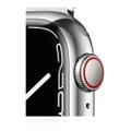 Apple WATCH Series 7 41mm GPS+Cellular Edelstahlgehäuse Silber Millanaisearmband Silber