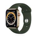 Apple WATCH Series 6 44mm GPS+Cellular Edelstahlgehäuse Gold Sportarmband Grün