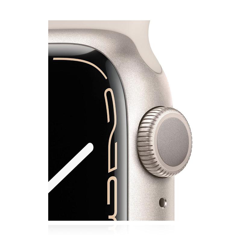 Apple WATCH Series 7 41mm GPS Aluminiumgehäuse Polarstern Sportarmband Polarstern