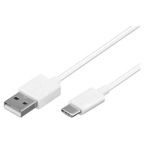 Universal Universal Ladekabel USB-A auf USB-C Weiß