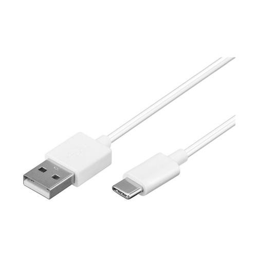 Universal Datenkabel USB-A auf USB-C Weiß