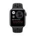 WATCH Nike SE 40mm GPS Aluminiumgehäuse Space Gray Sportarmband Anthrazit Schwarz