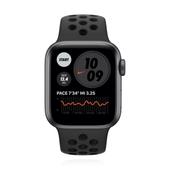 Apple WATCH Nike SE 40mm GPS Aluminiumgehäuse Space Gray Sportarmband Anthrazit Schwarz