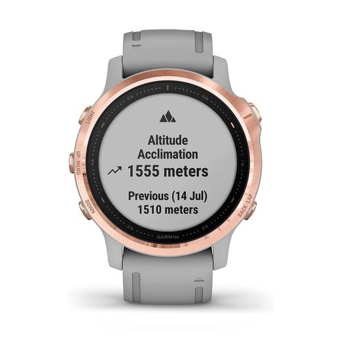 Garmin Garmin Fenix 6s Saphire Grau Rosegold