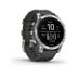 Fenix 7 Silber Silikonarmband Graphit 