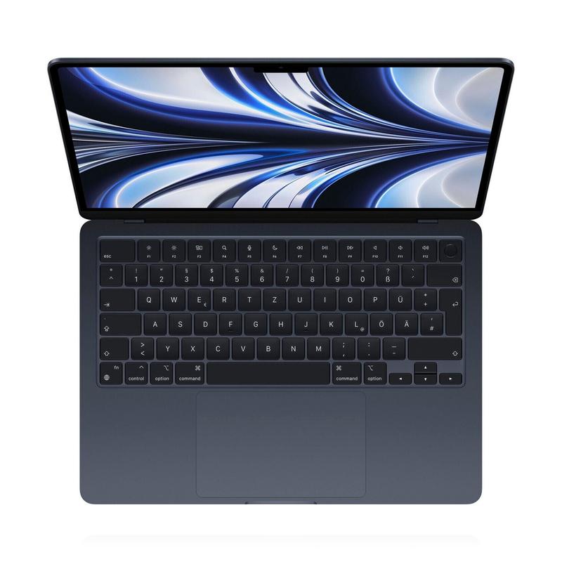 Apple MacBook Air (2022) 13.6 M2 8 Core CPU 10 Core GPU 512GB SSD 8GB RAM Mitternacht