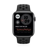 Apple WATCH Nike SE 44mm GPS+Cellular Aluminiumgehäuse Space Grau Sportarmband Anthrazit Schwarz