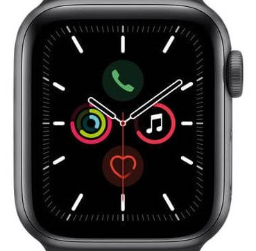 Apple Apple WATCH SE 44mm Cellular Aluminiumgehäuse Space Grau Sportarmband  Zyperngrün 