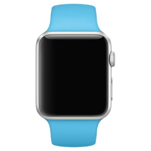 Apple Apple WATCH Series 5 44mm GPS Aluminiumgehäuse Silber Sportarmband Arktisblau
