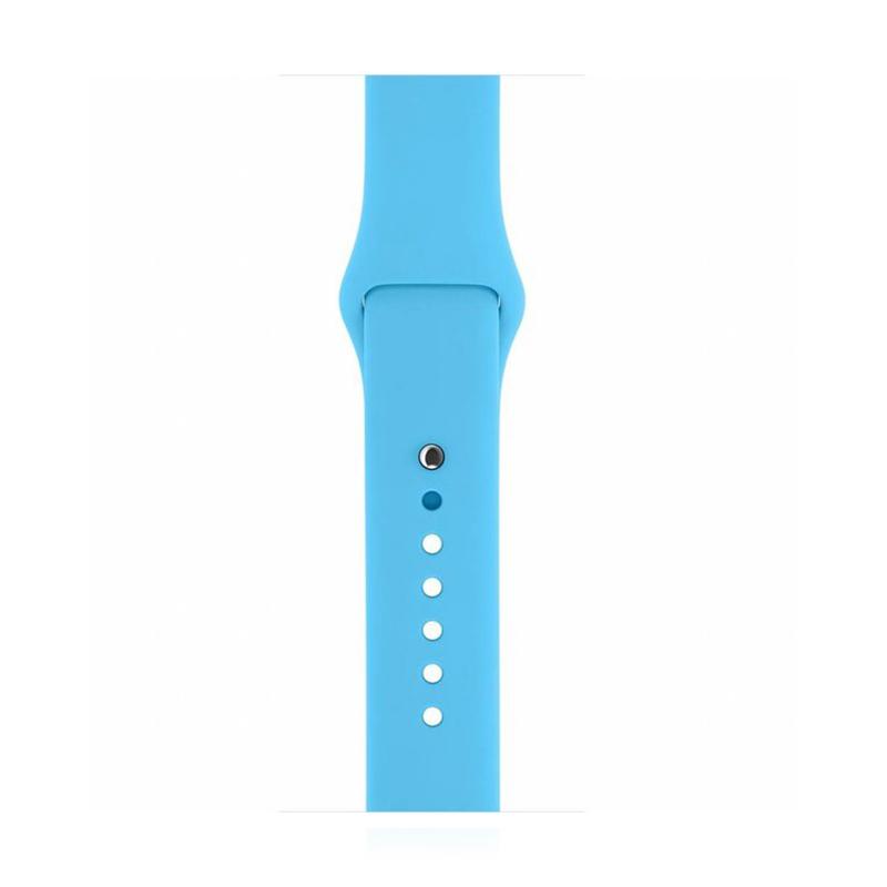 Apple WATCH Series 5 44mm GPS Aluminiumgehäuse Silber Sportarmband Arktisblau