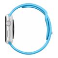 Apple WATCH Series 5 44mm GPS Aluminiumgehäuse Silber Sportarmband Arktisblau