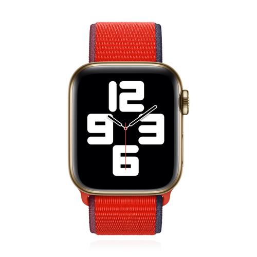 Apple Apple WATCH Series 6 40mm Cellular Aluminiumgehäuse Silber Sport Loop Product Red