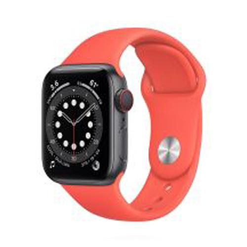 Apple Apple WATCH Series 6 40mm Cellular Aluminiumgehäuse Spacegrau Sportarmband (PRODUCT)RED