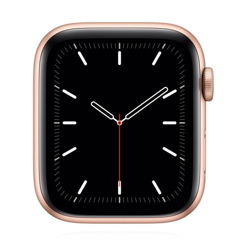 Apple WATCH Series 6 40mm GPS Aluminiumgehäuse Gold Solo Loop Schwarz Größe 9