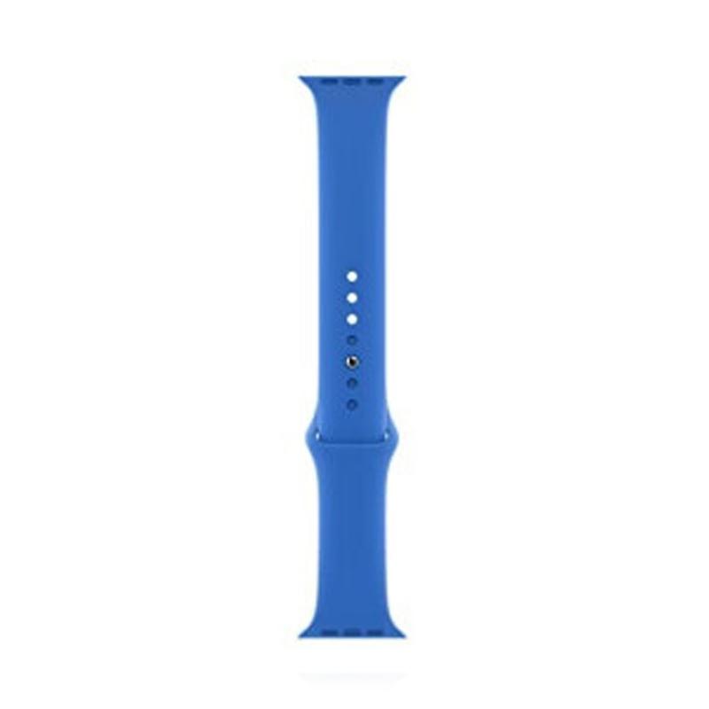 Apple WATCH Series 6 44mm GPS Aluminiumgehäuse Silber Sportarmband  Capri Blau 