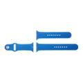 Apple WATCH Series 6 44mm GPS Aluminiumgehäuse Silber Sportarmband  Capri Blau 