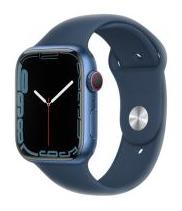 Apple Apple WATCH Series 7 41mm GPS Aluminiumgehäuse Blau Sportarmband Abyssblau
