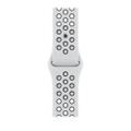 Apple WATCH Nike Series 7 41mm GPS Aluminiumgehäuse Polarstern Sportarmband Platinum/Schwarz