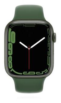 Apple Apple WATCH Series 7 45mm GPS+Cellular Aluminiumgehäuse Grün Sportarmband Klee