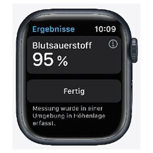 Apple Apple WATCH Series 7 45mm GPS+Cellular Aluminiumgehäuse Mitternacht Sportarmband Grün