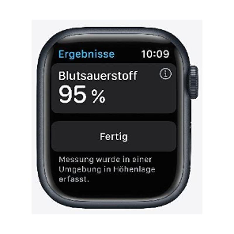 Apple WATCH Series 7 45mm GPS+Cellular Aluminiumgehäuse Mitternacht Sportarmband Grün