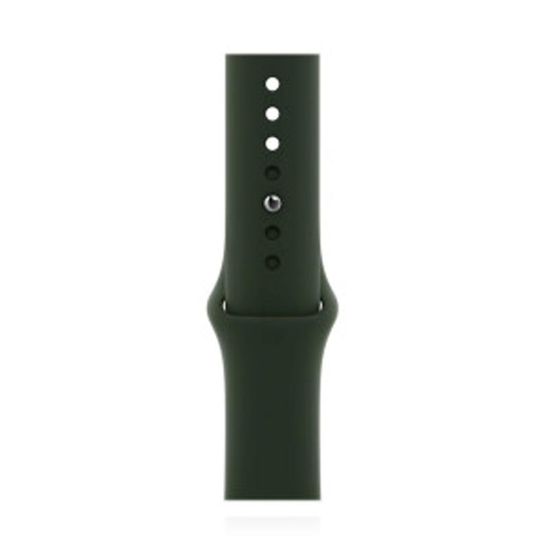 Apple WATCH Series 7 45mm GPS+Cellular Aluminiumgehäuse Mitternacht Sportarmband Grün