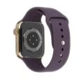 Apple WATCH Series 7 45mm GPS+Cellular Edelstahlgehäuse Gold Sportarmband Dunkelkirsch