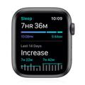 Apple WATCH SE 40mm GPS Aluminiumgehäuse Space Grau Sport Loop Kohlegrau