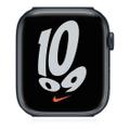 Apple WATCH Nike Series 7 45mm GPS Aluminiumgehäuse Midnightblack Sport Loop Nike Cargo Khaki