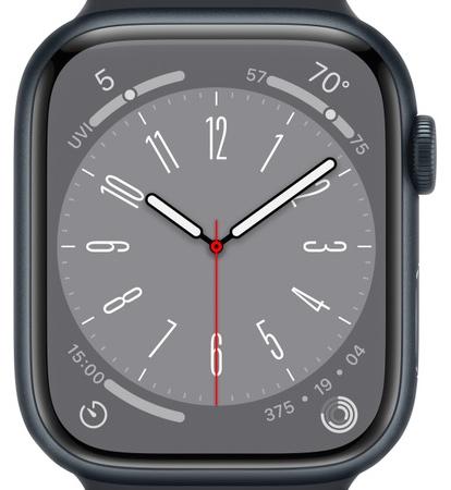 Apple Apple WATCH Series 8 45mm GPS Aluminiumgehäuse Mitternacht Sportloop Mitternacht