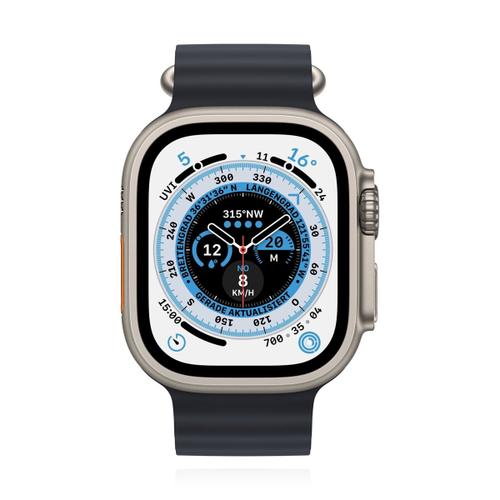 Apple WATCH Ultra 49mm GPS+Cellular Titangehäuse Ocean Band Mitternacht