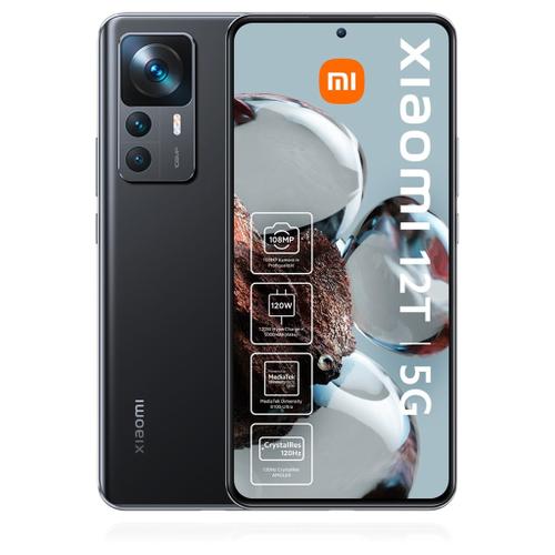 Xiaomi Xiaomi 12T 5G 8GB RAM 256GB Cosmic Black 