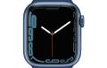 Apple WATCH Series 7 45mm GPS Aluminiumgehäuse Blau Sportloop Abyssblau Mossgrün